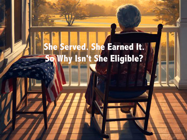 She Served. She Earned It. So Why Isn’t She Eligible?